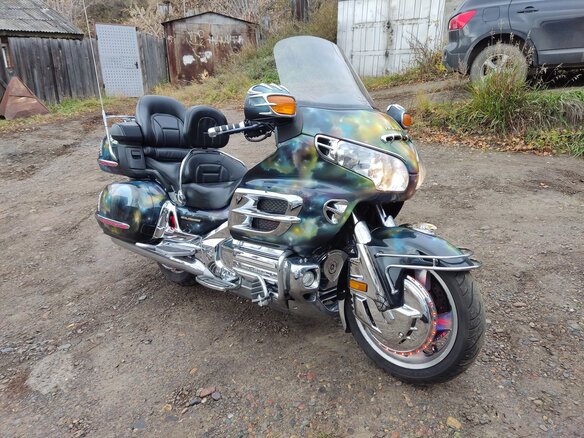 2005 Honda GL 1800 Gold Wing, чёрный, 1500000 рублей - вид 5
