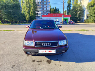 1991 Audi 100 IV (C4), пурпурный, 350000 рублей, вид 2