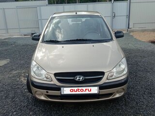 2008 Hyundai Getz I Рестайлинг, бежевый, 460000 рублей, вид 2