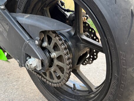 2013 Kawasaki ZX-6R Ninja, зелёный, 650000 рублей, вид 5