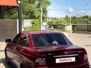 2007 Lada (ВАЗ) Priora I, красный, 180000 рублей, вид 5