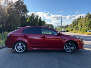 2008 Mitsubishi Lancer X, красный, 400000 рублей, вид 2
