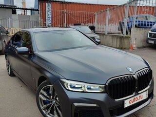 2019 BMW 7 серии 730d xDrive VI (G11/G12) Рестайлинг, синий, 9200000 рублей, вид 1