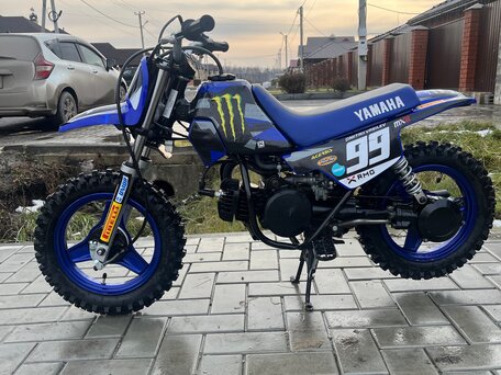 2022 Yamaha PW50/PW80, синий, 125000 рублей, вид 2