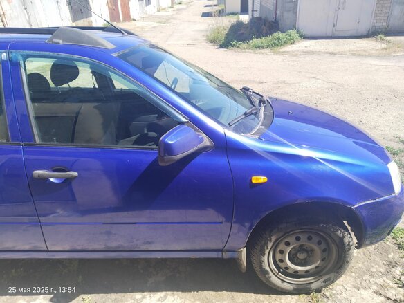 2011 Lada (ВАЗ) Kalina I, синий, 350000 рублей - вид 3