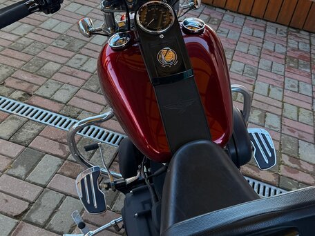 2008 Harley-Davidson Softail Standard, красный, 950000 рублей, вид 4