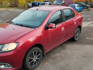 2015 Renault Logan II, красный, 530000 рублей, вид 3