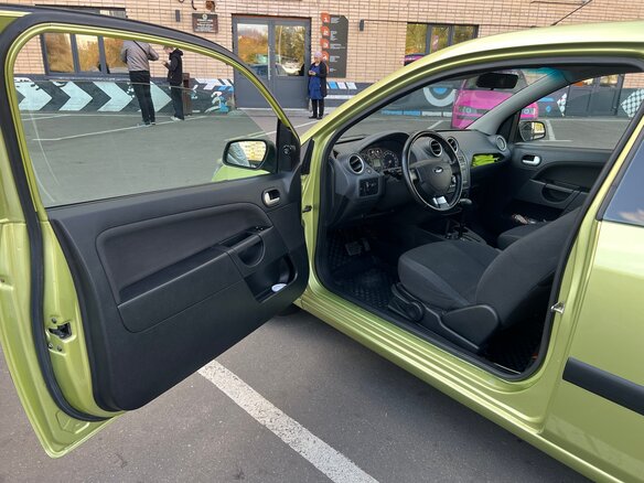 2007 Ford Fiesta Mk5, зелёный, 470000 рублей - вид 7
