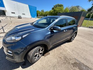 2020 Kia Sportage IV Рестайлинг, синий, 2100000 рублей, вид 4