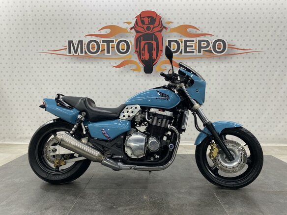 1998 Honda X4, голубой, 420000 рублей