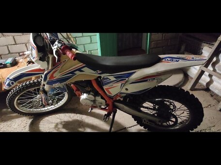 2019 Kayo T2 250 MX, белый, 120000 рублей, вид 2