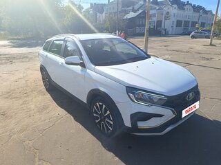 2024 Lada (ВАЗ) Vesta SW Cross I Рестайлинг (NG), белый, 1500000 рублей, вид 1