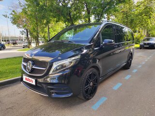 2020 Mercedes-Benz V-Класс Long 220 d длинный III (W447) Рестайлинг, чёрный, 6500000 рублей, вид 1