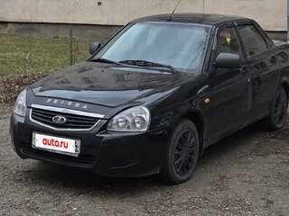 2012 Lada (ВАЗ) Priora I, чёрный, 760000 рублей, вид 1