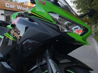 2018 Kawasaki Ninja 400, зелёный, 500000 рублей, вид 3