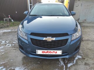 2014 Chevrolet Cruze I Рестайлинг, синий, 830000 рублей, вид 1