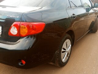 2008 Toyota Corolla X (E140, E150), чёрный, 539000 рублей, вид 4