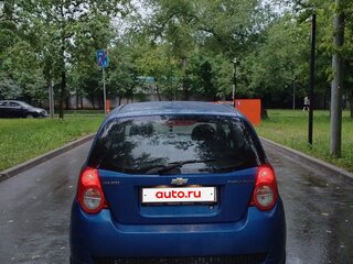 2008 Chevrolet Aveo I Рестайлинг, синий, 400000 рублей, вид 5