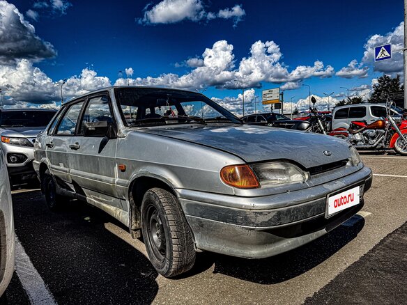 2004 Lada (ВАЗ) 2115, серый, 110000 рублей - вид 4