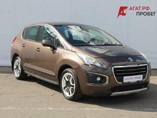 2014 Peugeot 3008 I Рестайлинг, коричневый, 920000 рублей, вид 3