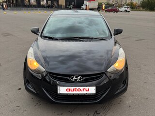 2013 Hyundai Elantra V (MD), чёрный, 590000 рублей, вид 3