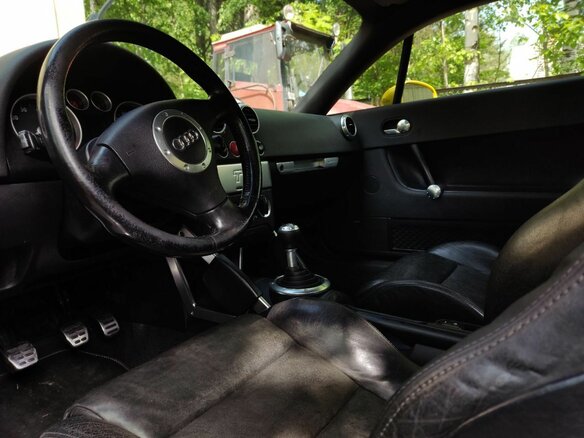 2001 Audi TT I (8N), жёлтый, 1000000 рублей - вид 9