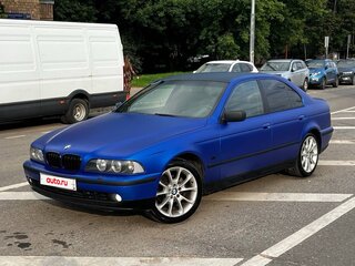 2001 BMW 5 серии 525i IV (E39) Рестайлинг, синий, 636000 рублей, вид 1