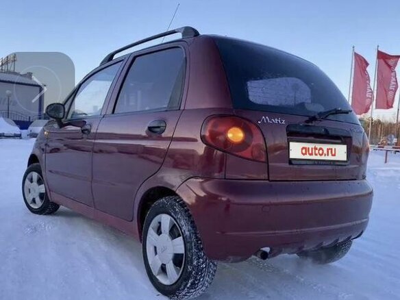 2010 Daewoo Matiz I Рестайлинг, пурпурный, 200000 рублей - вид 7