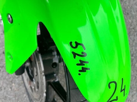 2008 Kawasaki Ninja 250R, зелёный, 370000 рублей, вид 2