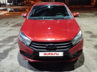 2015 Lada (ВАЗ) Vesta I, красный, 565000 рублей, вид 1