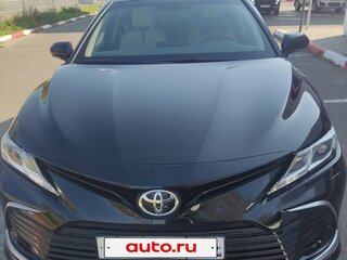 2021 Toyota Camry VIII (XV70) Рестайлинг, чёрный, 3290000 рублей, вид 2