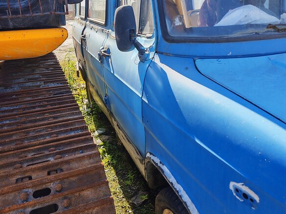 1981 Ford Transit III, голубой, 200000 рублей - вид 6