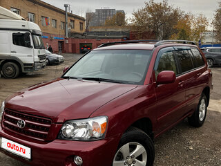 2003 Toyota Highlander I (XU20) Рестайлинг, красный, 890000 рублей, вид 2