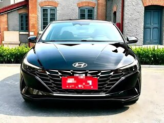 2022 Hyundai Elantra VII (CN7), чёрный, 1700000 рублей, вид 2