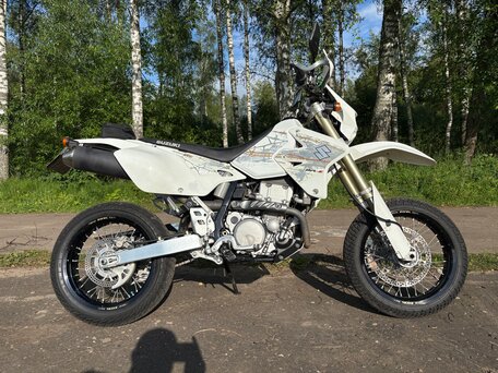 2009 Suzuki DR-Z 400 SM, белый, 470000 рублей, вид 4