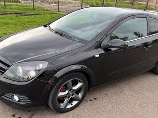 2008 Opel Astra GTC H Рестайлинг, чёрный, 680000 рублей, вид 2