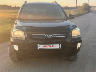 2007 Kia Sportage II, чёрный, 750000 рублей, вид 4
