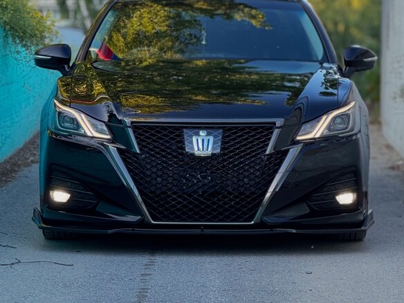 2017 Toyota Crown XIV (S210) Рестайлинг, чёрный, 3700000 рублей - вид 12