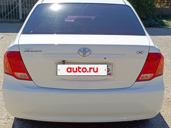 2008 Toyota Corolla Axio X (E140, E150) Рестайлинг, белый, 800000 рублей - вид 2