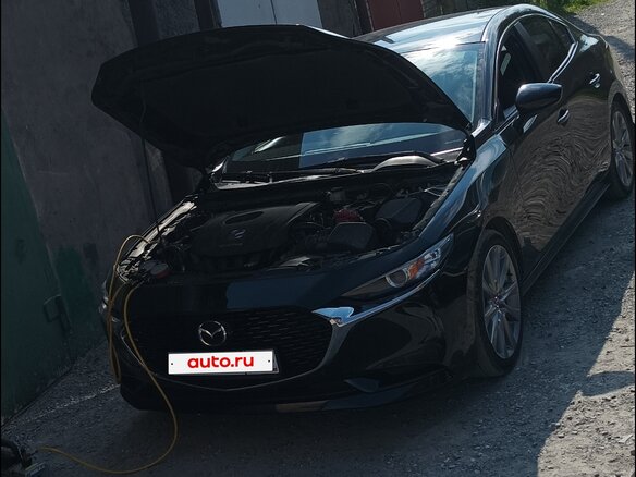2021 Mazda 3 IV (BP), чёрный, 1850000 рублей - вид 9