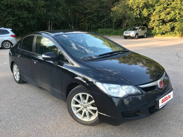 2008 Honda Civic VIII, чёрный, 640000 рублей - вид 14