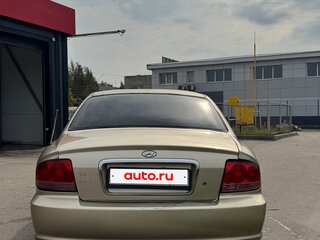 2007 Hyundai Sonata ТагАЗ IV (EF) Рестайлинг, бежевый, 280000 рублей, вид 4