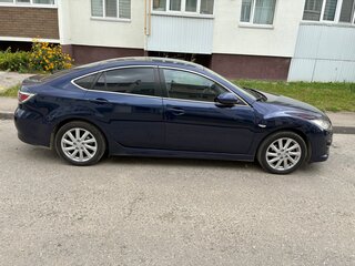 2011 Mazda 6 II (GH) Рестайлинг, синий, 750000 рублей, вид 2