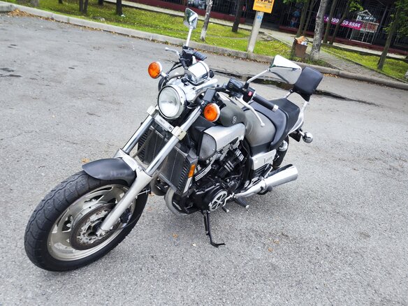 1999 Yamaha V-Max 1200, чёрный, 280000 рублей - вид 1
