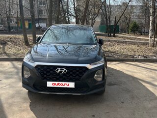 2018 Hyundai Santa Fe IV, чёрный, 2901000 рублей, вид 1