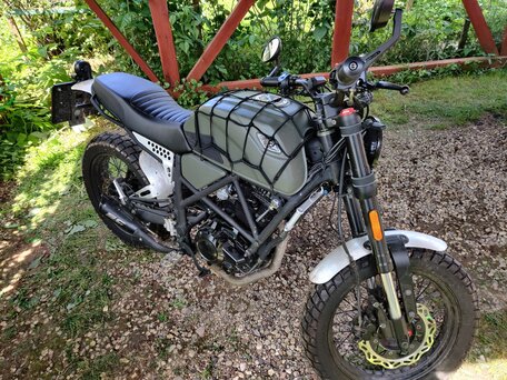 2022 Fuego Scrambler 250, зелёный, 185000 рублей, вид 1