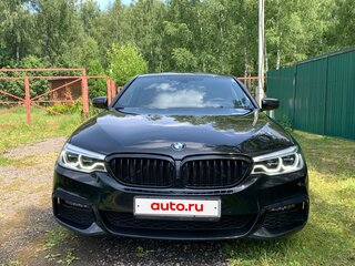 2019 BMW 5 серии 530d xDrive VII (G30/G31/G38), чёрный, 4899000 рублей, вид 1