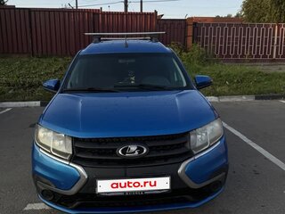2021 Lada (ВАЗ) Largus Cross I Рестайлинг, синий, 792000 рублей, вид 3