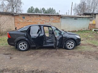 2008 Ford Focus II Рестайлинг, чёрный, 420000 рублей, вид 2