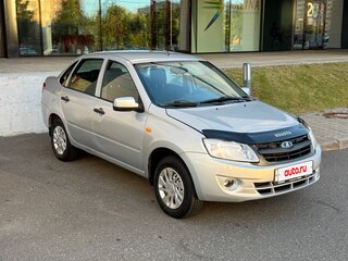 2013 Lada (ВАЗ) Granta I, серебристый, 199000 рублей, вид 3